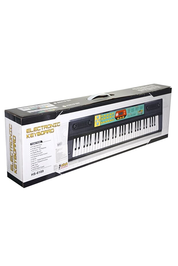 11257-6188a-6189a Asya, 61 Tuşlu Org - Klavye -electronic Keyboard - 2