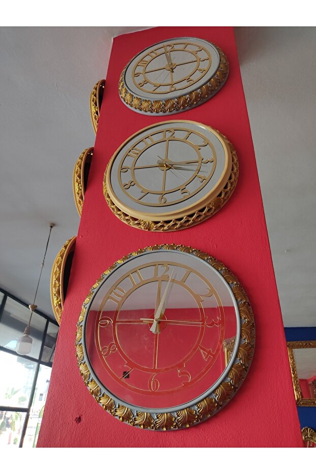 Döküm Duvar Saati - 1