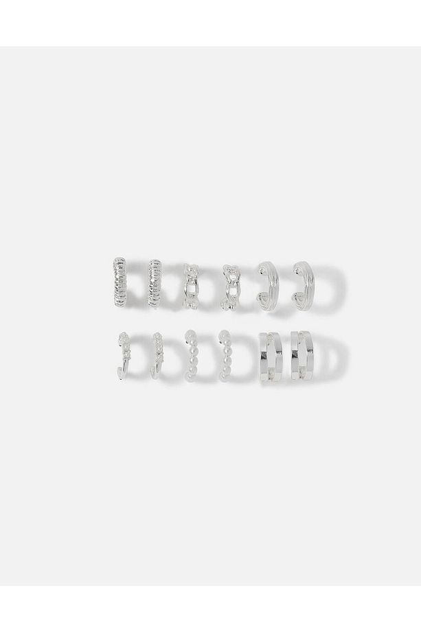 Klasik Halka Küpe Set X 6 - 1