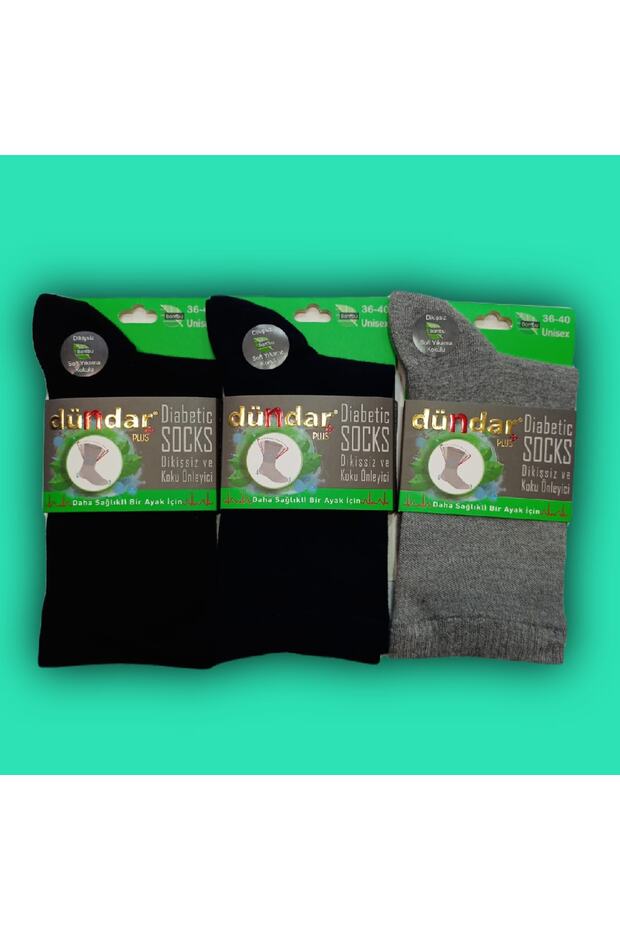 36-40 Diabetic Bamboo Candy Socks