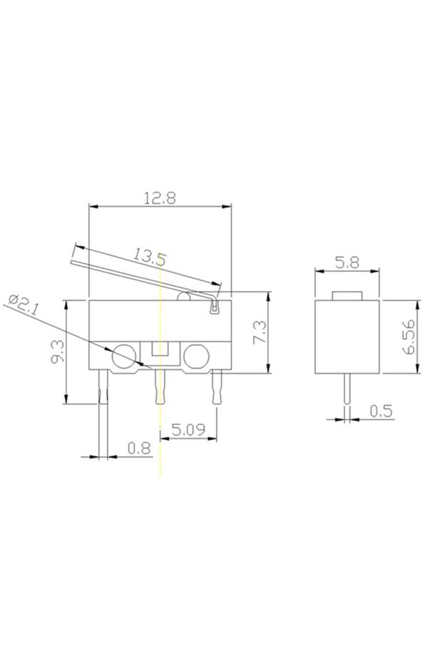 Dc162 Kw10 Mouse Mini Micro Switch - 3