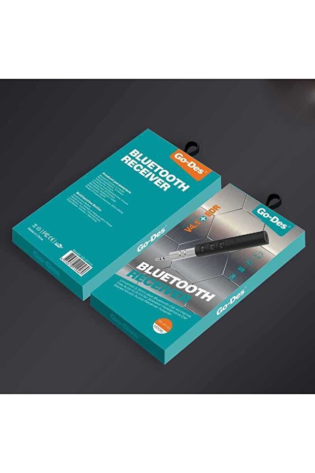 Go Des Gd-bt104 3.5 Mm Bluetooth Receiver Mikrofonlu Tak & Çalıştır 3.5 Mm Kablosuz Ses Alıcısı - 3