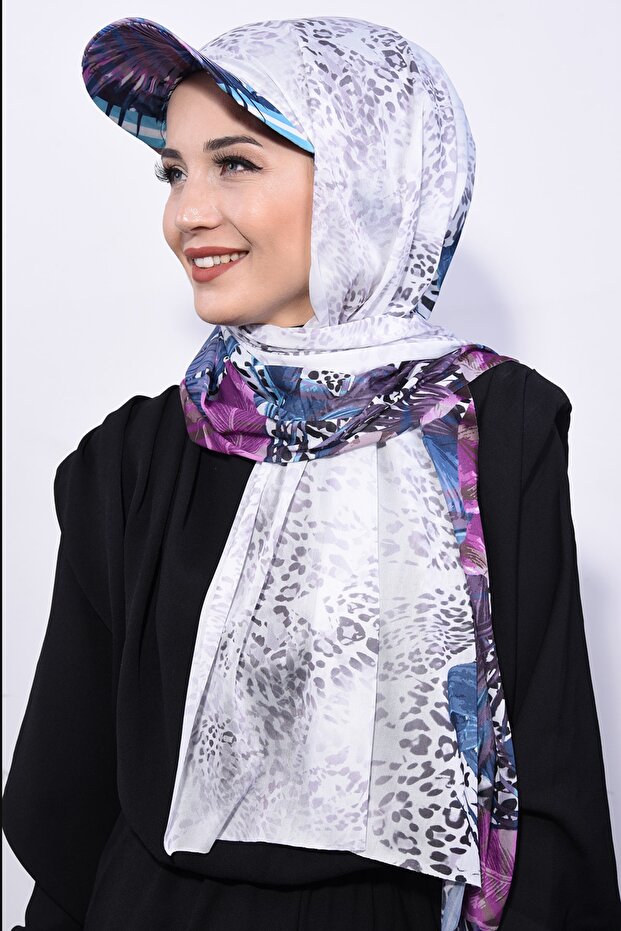 Hat Patterned Shawl Batik Pattern - 1