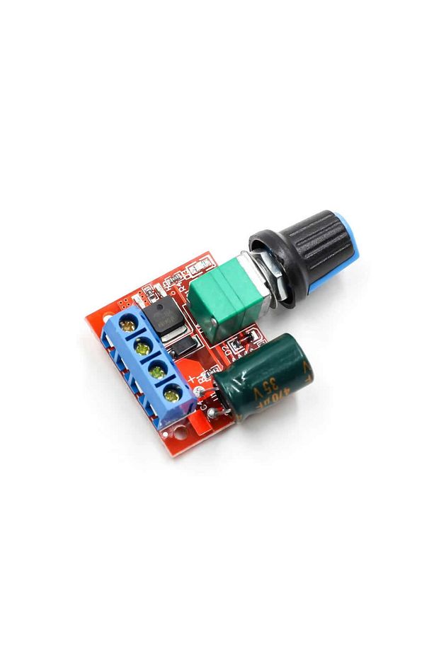 5v / 35v 5a Mini Dc Motor Sürücü Hız Kontrol Devresi 0-100% Pot Kontrollü Pwm Dc Led Dimmer - 4