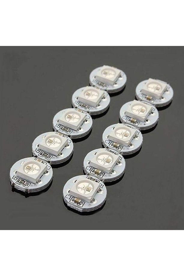 1 Bit Neopixel Ws2812b 5050 Rgb Led Modül 5050 Adreslenebilir Rgb Lamba Kart Full Color - 6