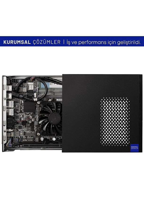 Nirvana M4H.1140-BF00P-V00 Intel Core I5-11400 16GB RAM 1 TB NVMe SSD GEN4 Windows 11 Mini PC - 5