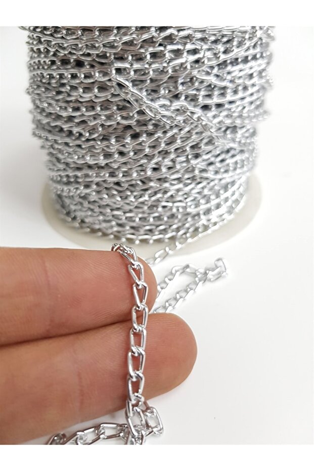 Silver Aluminum Chain (1 Mt)