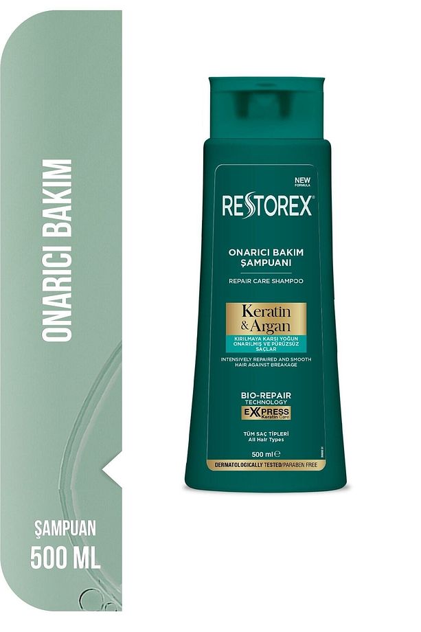 Keratin&argan Onarıcı Şampuan 500ml New - 1