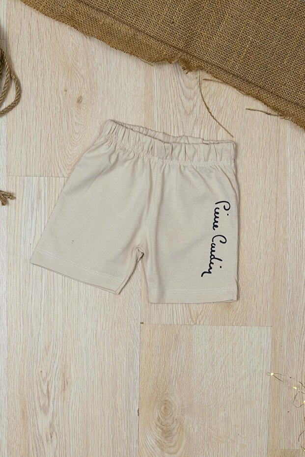 Baby Boy Cotton Elastic Waist Shorts302882