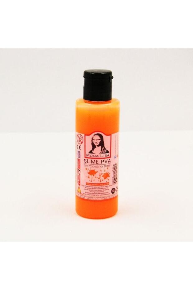Mona Lisa Sıvı Yapıştırıcı Slime 70 Ml Fosforlu Turuncu Sl01-15 - 12'li Paket - 1