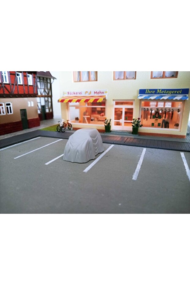 1:87 Ho Tarpaulin Look Vehicles Miniature Model Detail Set