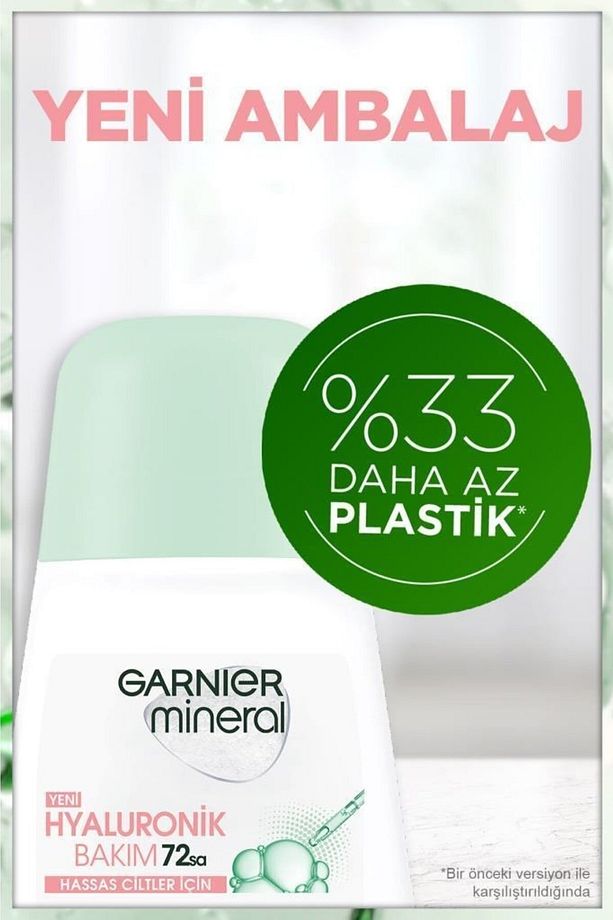 Minerall Hyaluronik Bakım Roll on Deodorant 50 ml x 3 Adet - 4