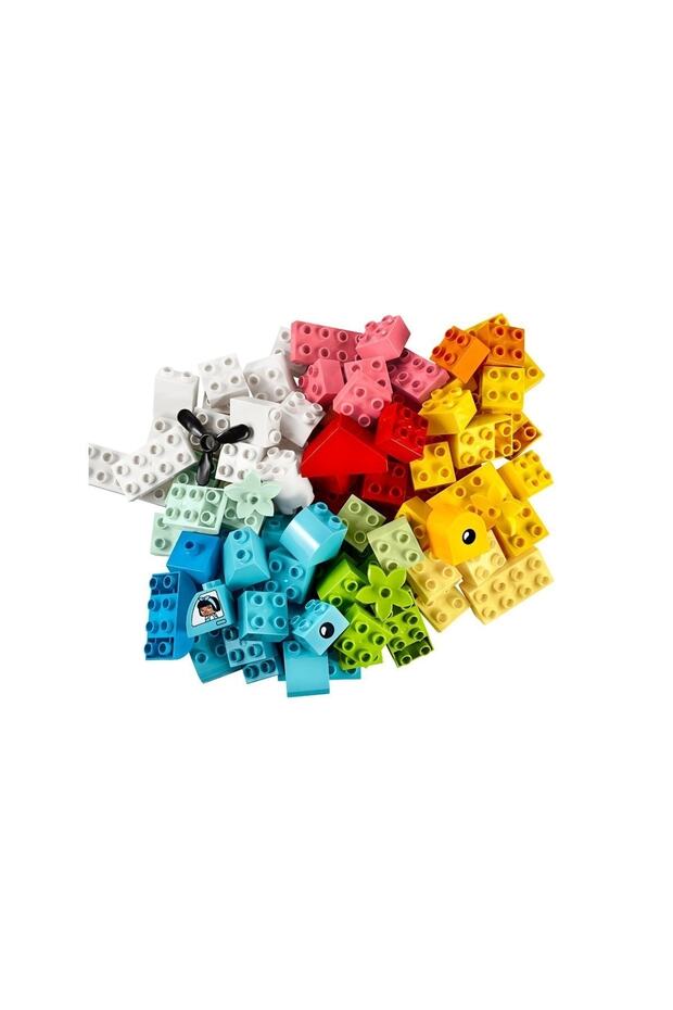 Kırmızı Duplo Kalp Kutusu 80 Parça - 2