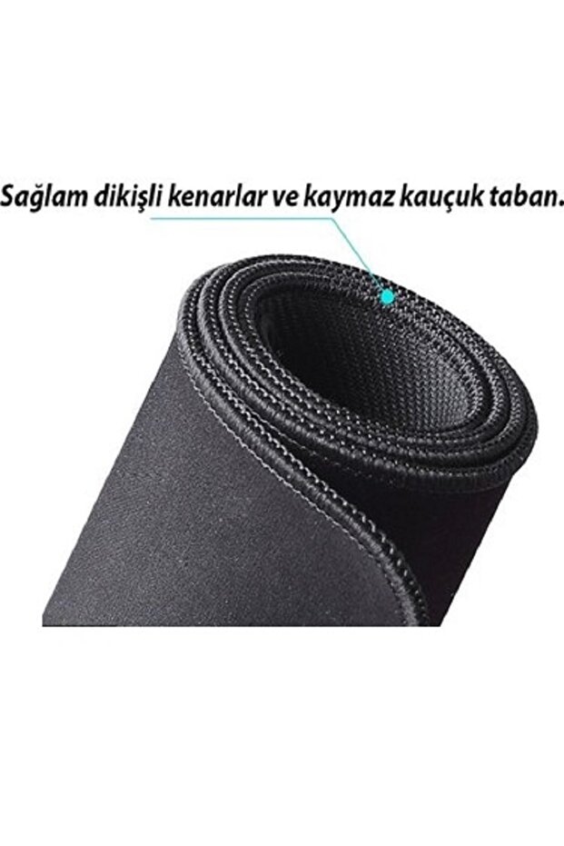 Kaliteli Büyük Razer Desenli Yumuşak Gaming Mouse Ve Klavye Mouse Pedi Pad Maus 3cm 70-30cm - 2