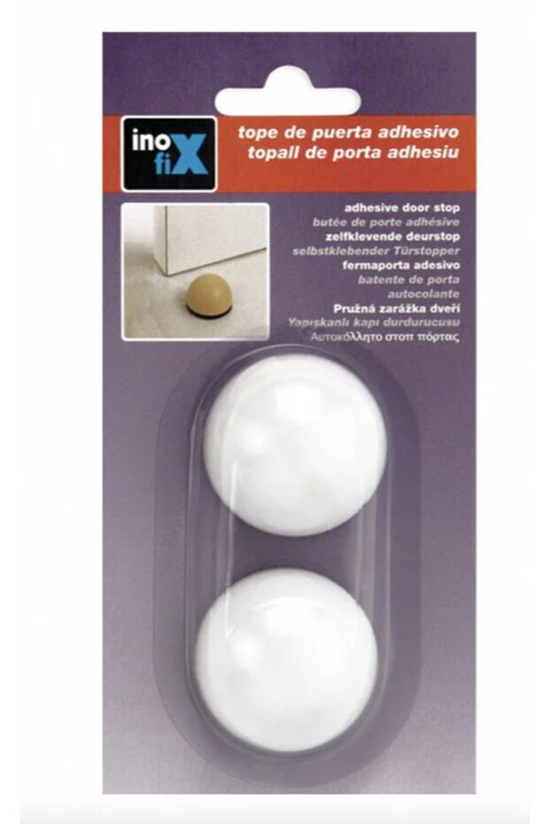 Inofix Flexible Kapı Stoperi 2 Adet (beyaz) - 1