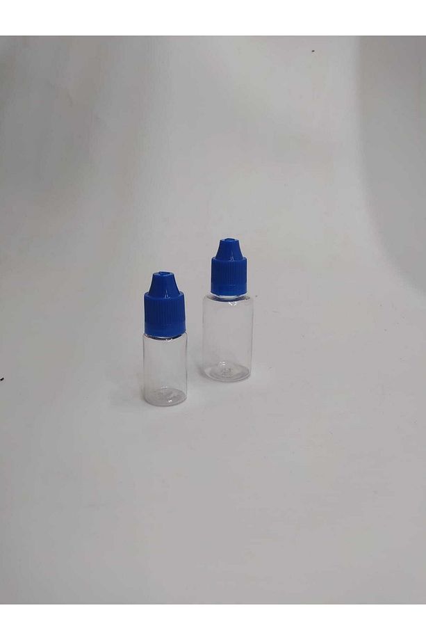 1 Adet Şeffaf Plastik 10 ml Boş Şişe - 1
