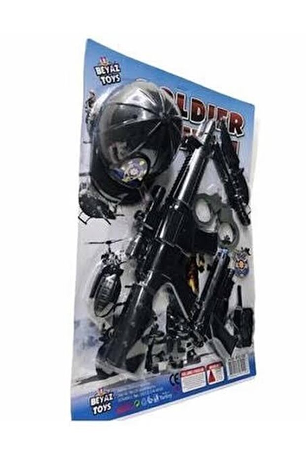 Kasklı Polis Seti - 1