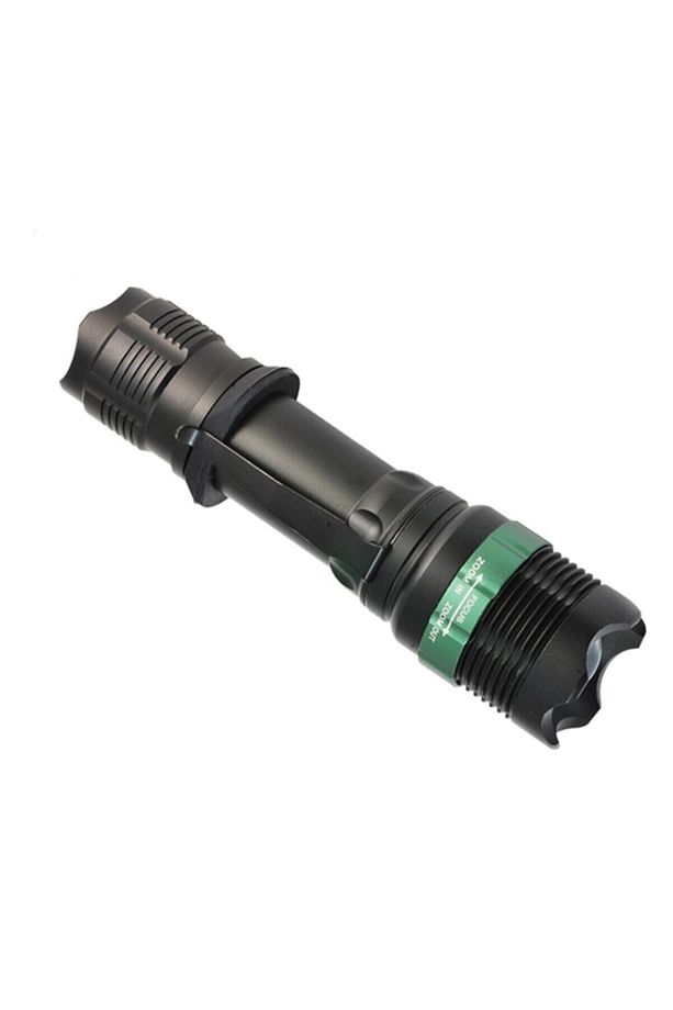 Yeni Pro Model Y-815 Ultra Güçlü 3 Modlu Metal Şarjlı El Feneri 3000 Lumens Q5 + Şarjlı Pil Hediyeli - 2