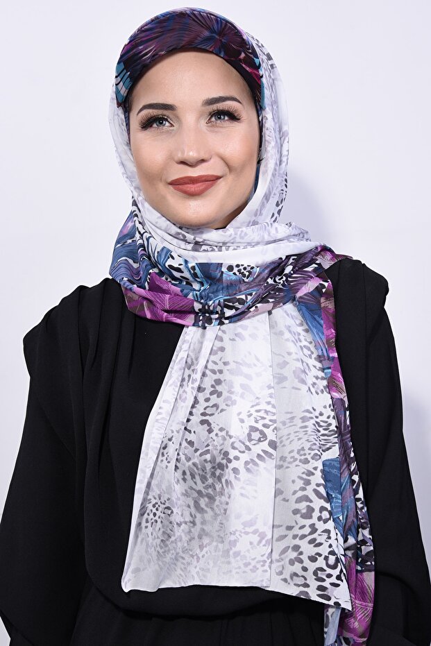 Hat Patterned Shawl Batik Pattern - 2