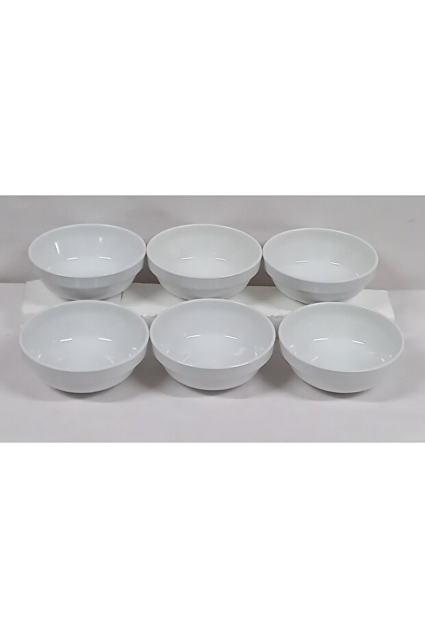 نجمة / 6 أوعية حساء ميلامين . العرض 13 × 13 سم العمق 5.5 سم