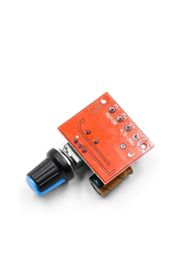 5v / 35v 5a Mini Dc Motor Sürücü Hız Kontrol Devresi 0-100% Pot Kontrollü Pwm Dc Led Dimmer - 8