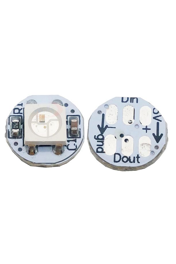 1 Bit Neopixel Ws2812b 5050 Rgb Led Modül 5050 Adreslenebilir Rgb Lamba Kart Full Color - 5