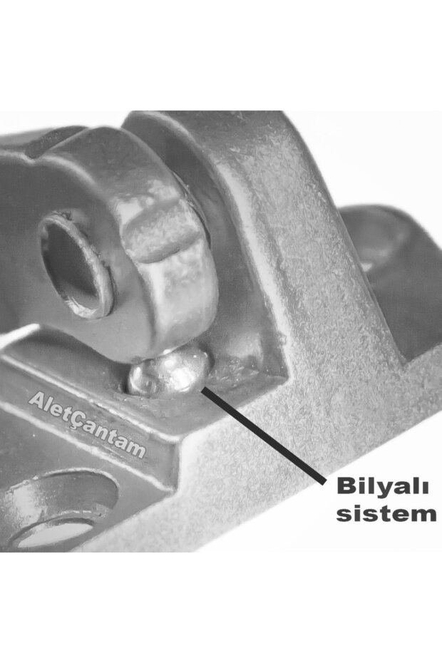 Kapı Emniyet Mandalı Ahşap - Çelik Kapı Emniyet Kelepçesi - 2