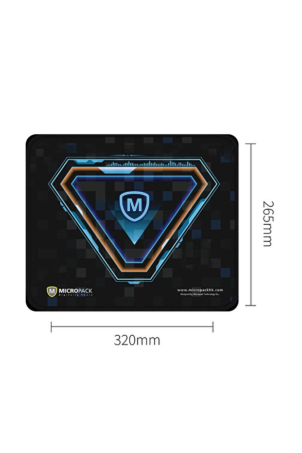 Yüksek Fare Izlenimli Kaymaz Kauçuk Tabanlı Sürtünmesiz Yüzey Portatif Gp-320 Oyuncu Mouse Pad - 3