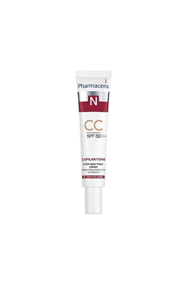 كريم الوجه Capilar Tone CC Spf30 - 40 مل، لون موحد