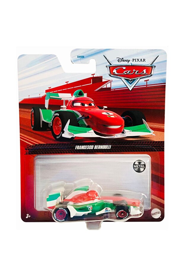 Disney Cars Francesco Bernoulli Gxg60 Original Licensed Product 1:55 Die-Cast