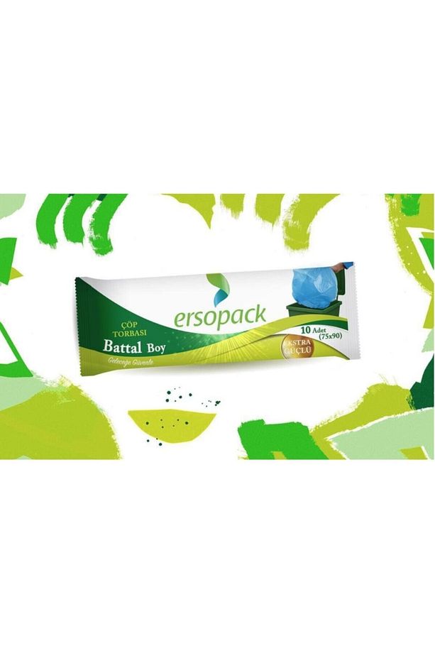 Evsel Battal Çöp Torbası 75*90cm 6 Rulo 60 Adet Çöp Poşeti - 3