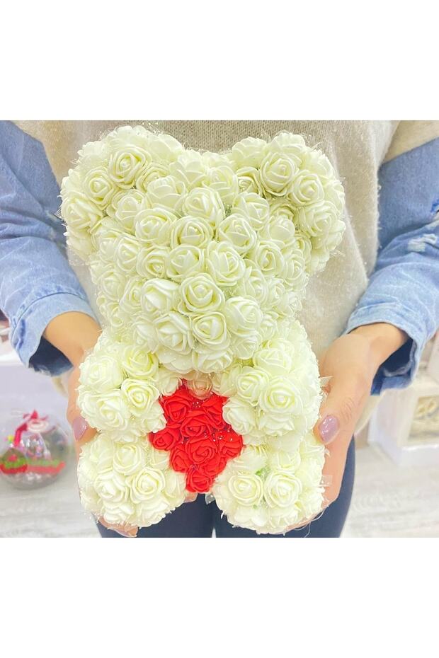 Aly Teddy Rose Bear - 1