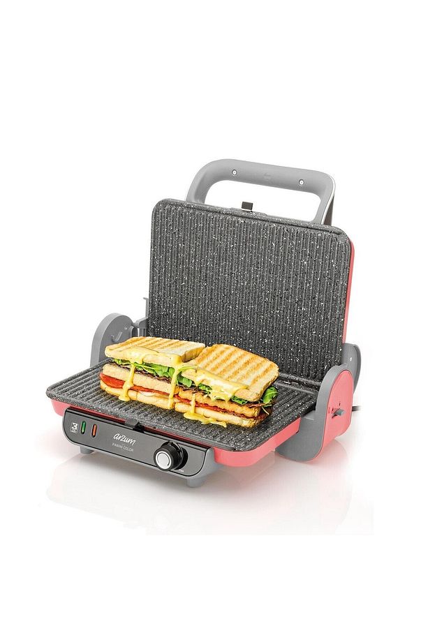 Mercan Panini Color Izgara Ve Tost Makinesi Ar2013 - 2
