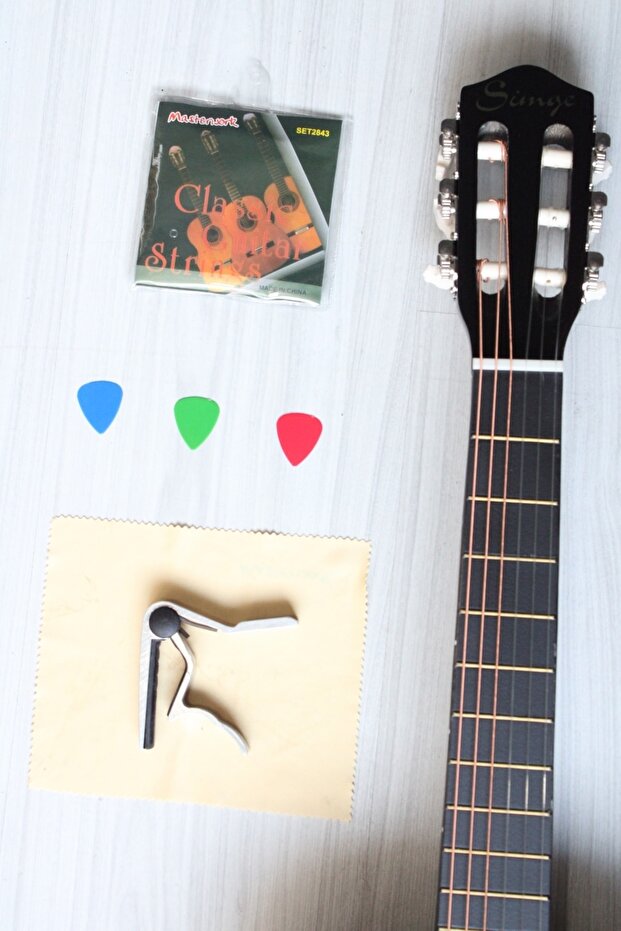 Klasik Öğrenci Gitarı 3/4 Klasik Gitar - 3