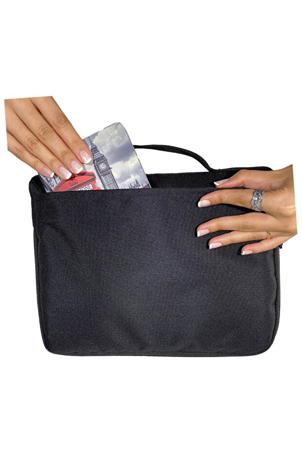 كتاب ذكي رفيع - مستند - حقيبة قارئ الكتب الإلكترونية كيندل - أسود - 4