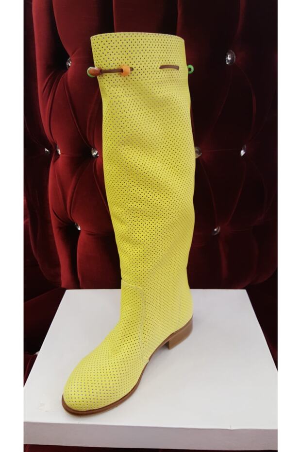 Kadın Sarı Çizme - 2