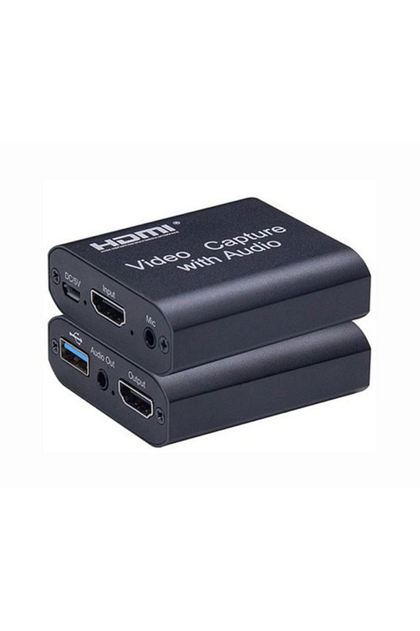 4k Çift Çıkışlı Hdmı Video Capture With Audio Ses Ve Mikrofon Destekli Usb 3.0 Kart 4kvc400 - 1