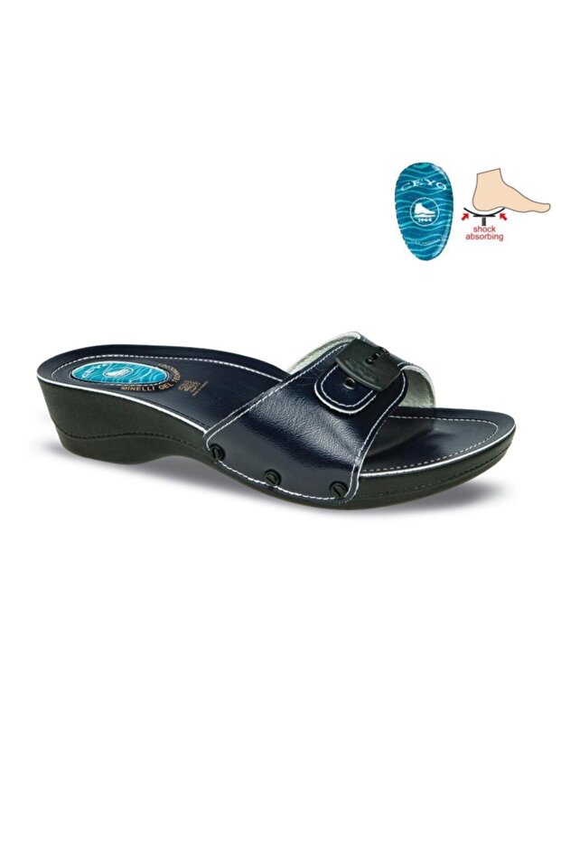 Minelli-2 Orthopedic Women's Slippers Special for Heel Spurs
