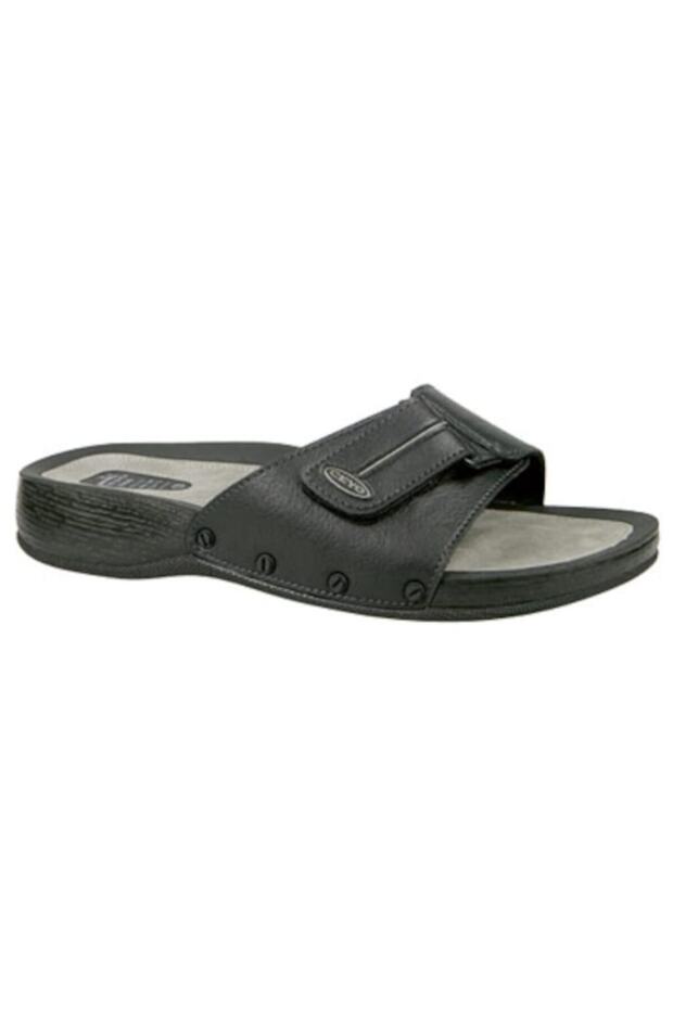 3000-2 Black 40-45 Men's Anatomical Slippers