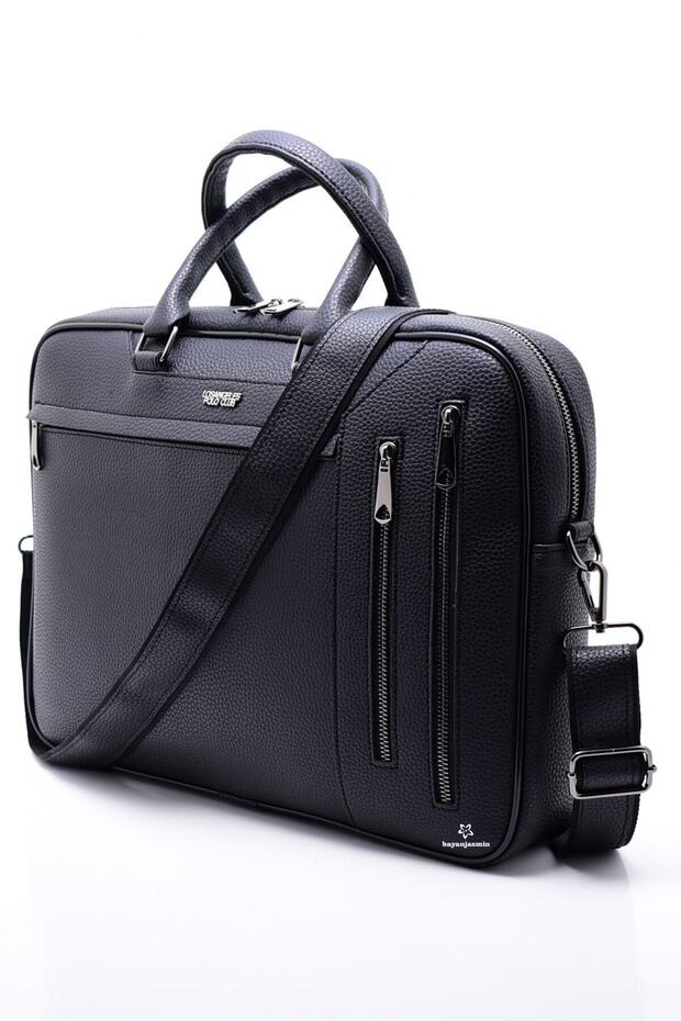Black Unisex Laptop & Briefcase