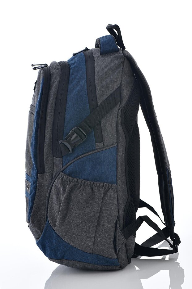 حقيبة ظهر ççs 51170 باللون الأزرق الداكن والرمادي - 3