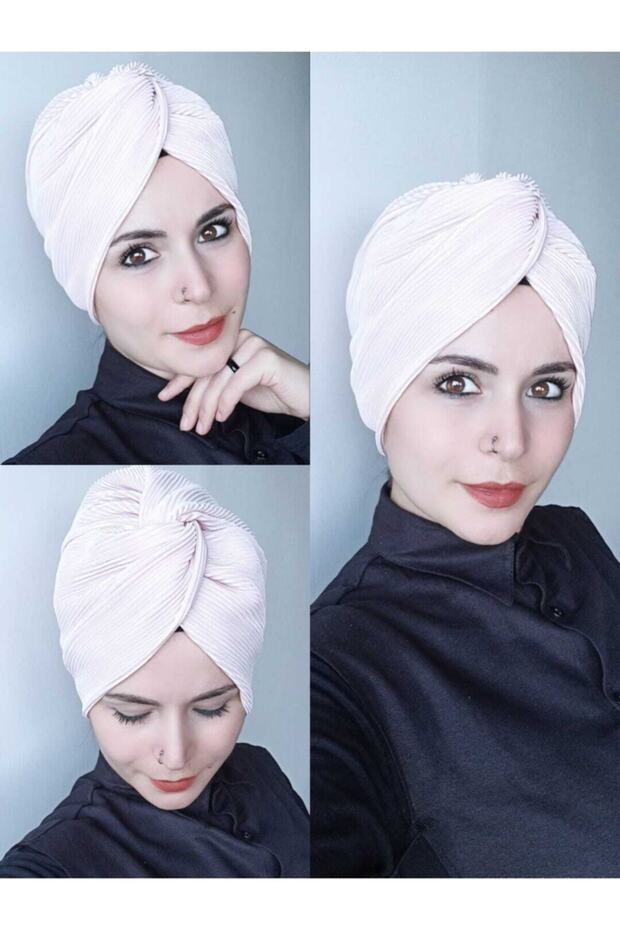 حجاب مطوي عقدة بونيه
