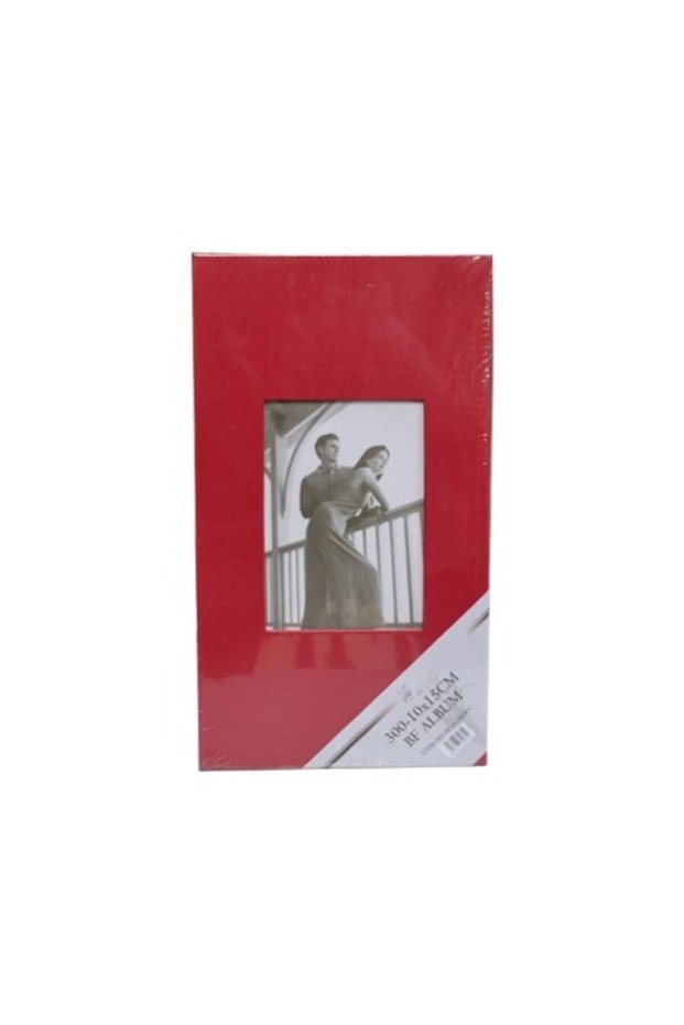10x15cm 300 Pieces Red Vinlex Leather Photo Album