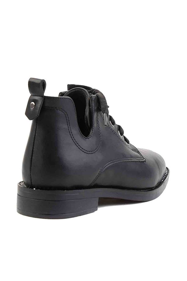 Siyah Kadın Bot & Bootie M0578010609 - 4
