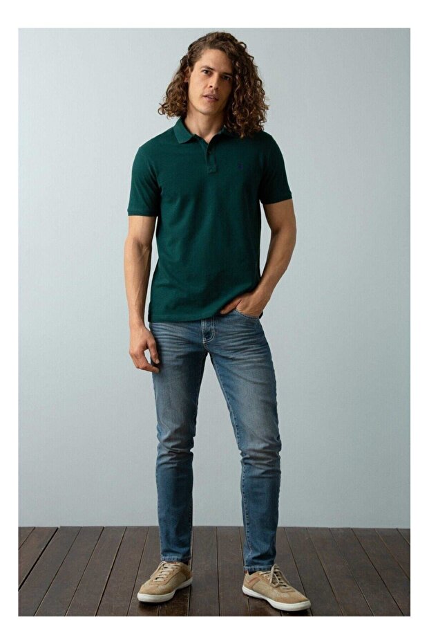 تيشيرت أساسي بياقة بولو - 1