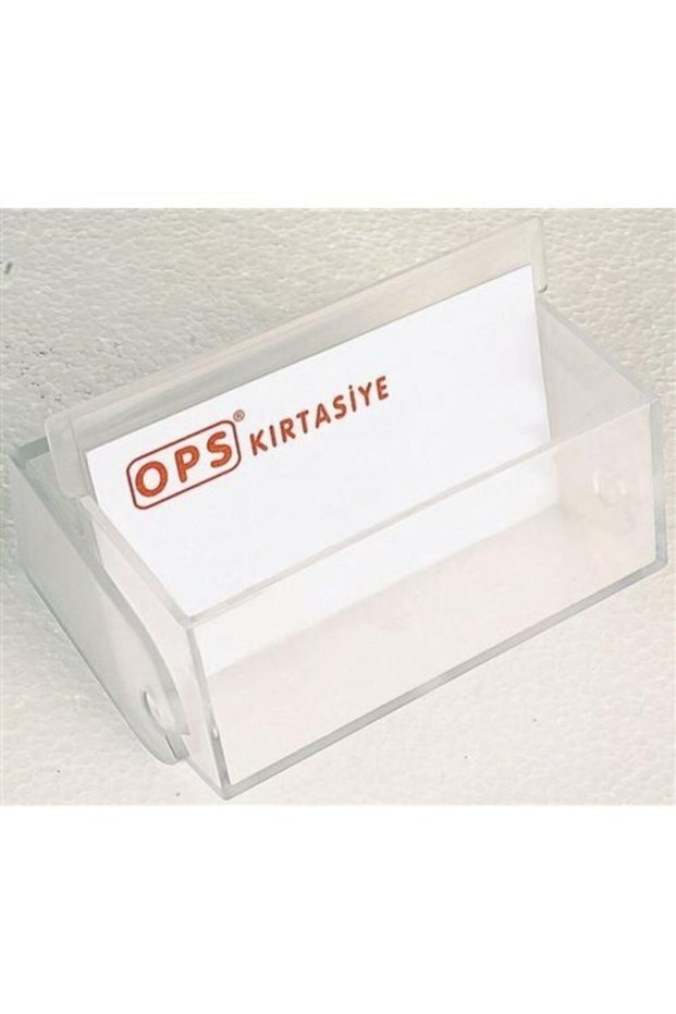 Business Card Holder Transparent with Cover Kt-102