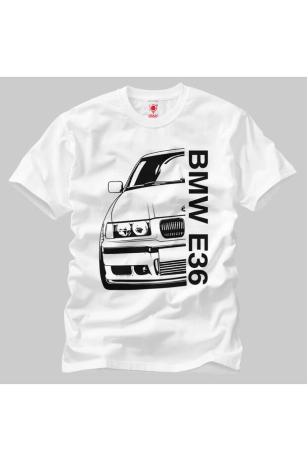 Bmw E36 Half Erkek Tişört - 1