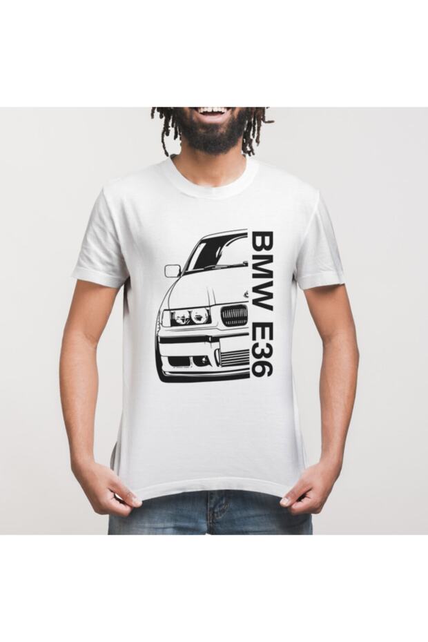 Bmw E36 Half Erkek Tişört - 3