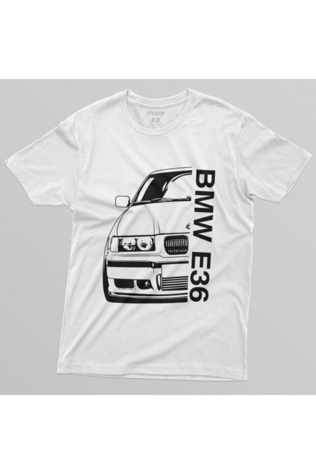 Bmw E36 Half Erkek Tişört - 4