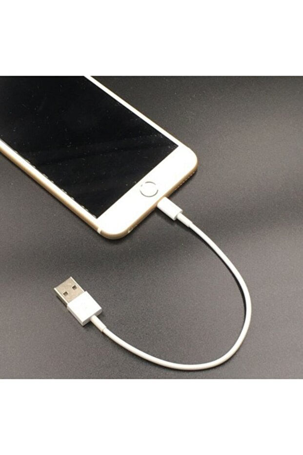 Apple Iphone 6 6s 6 Plus, 7 Plus, 7 Plus, 8 Plus Uyumlu 20cm Şarj Data Kablosu - 5